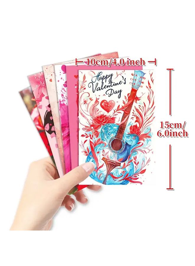 Valentines Day Love Heart Greeting Cards Bulk Pack Of 50pcs For Couples Wall Decor - Image 3